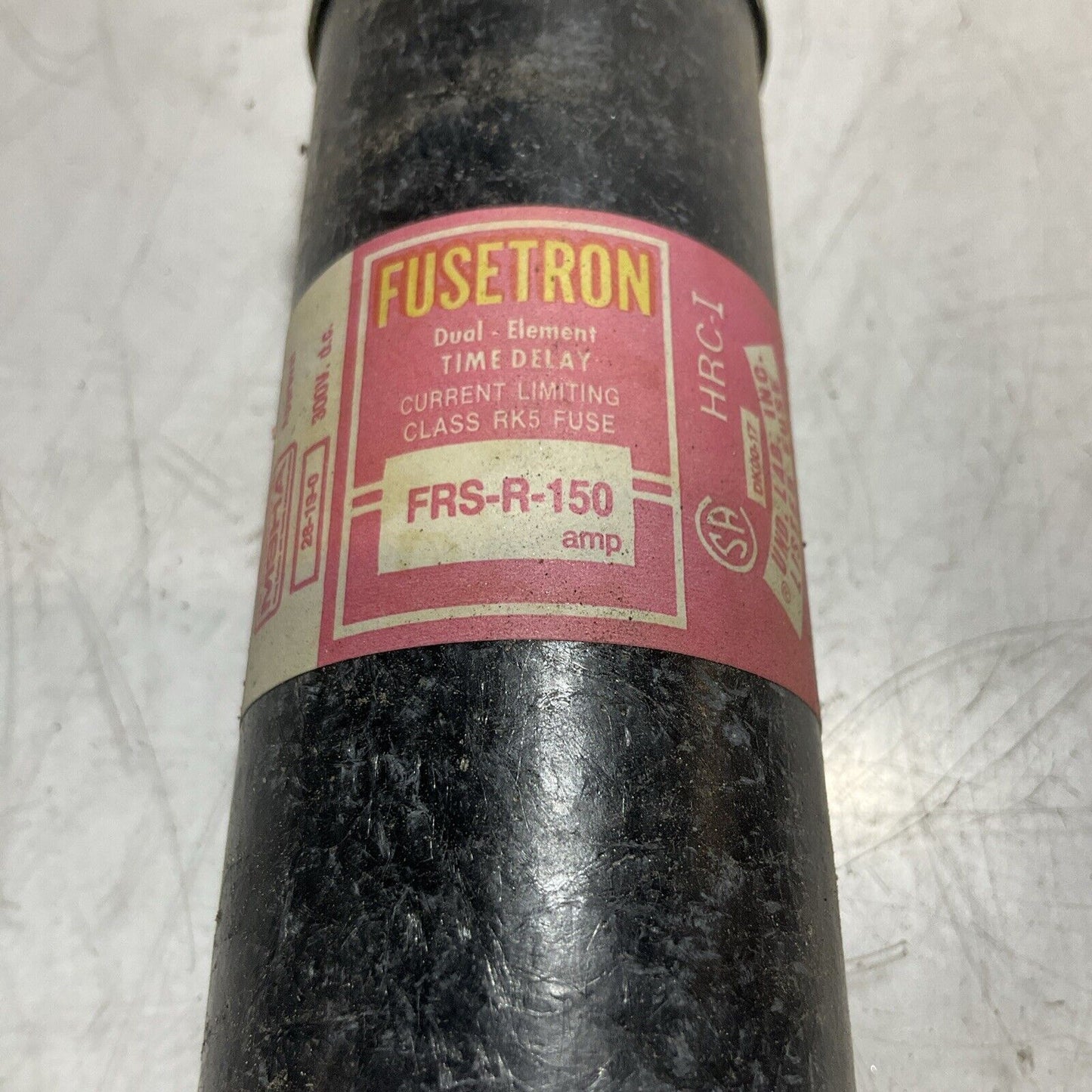 FUSETRON  FRS-R-150 DUAL-ELEMENT  TIME DELAY  FUSE LOT OF 12