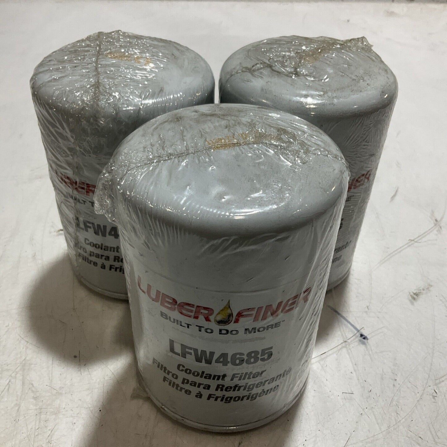 LUBER  FINER  LFW4685  ENGINE  COOLANT  FILTER  LOT OF 3 E3G