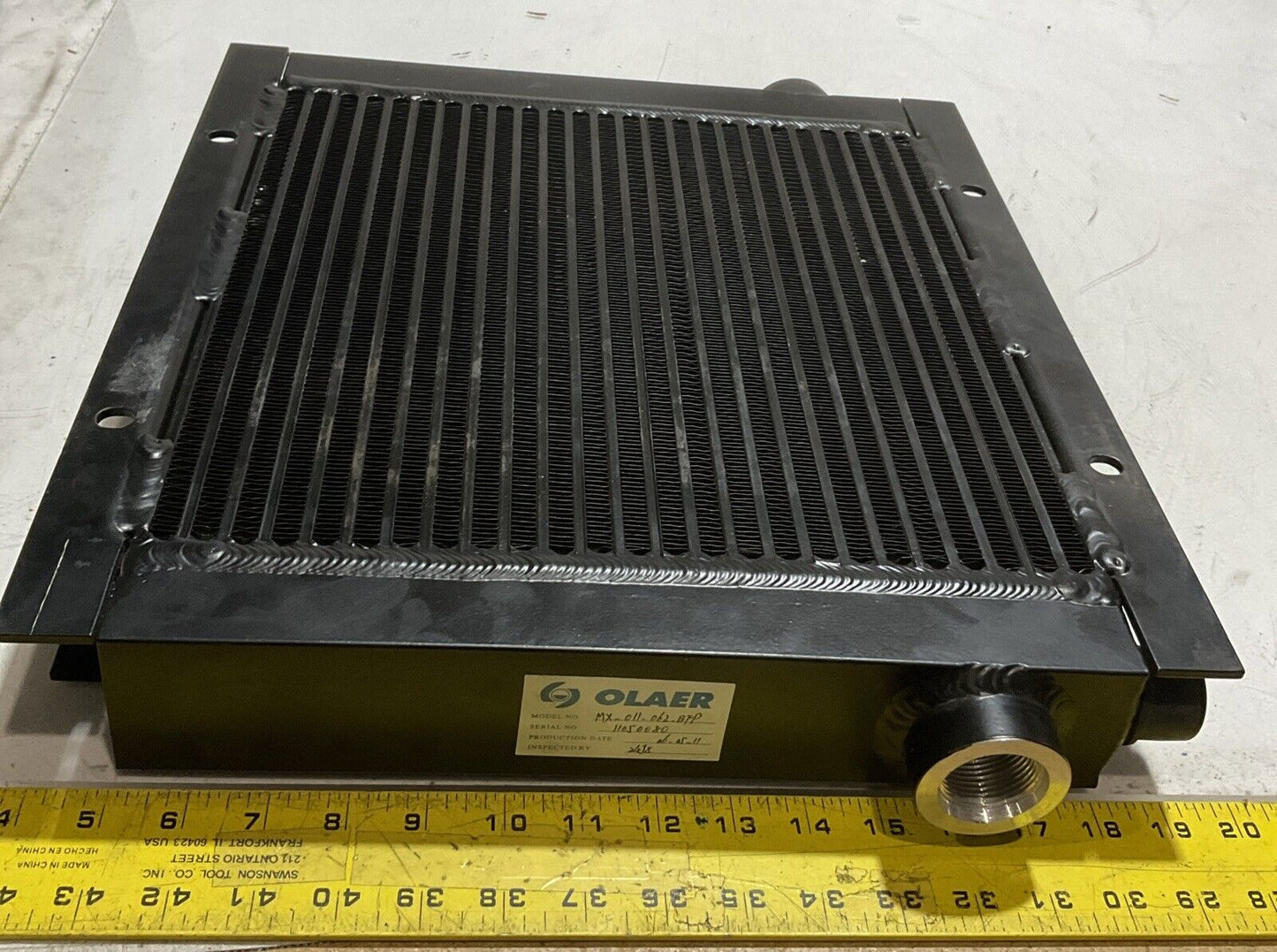NEW FLYER  6356899  CORE ASSEMBLY OIL COOLERS FAN  C2H