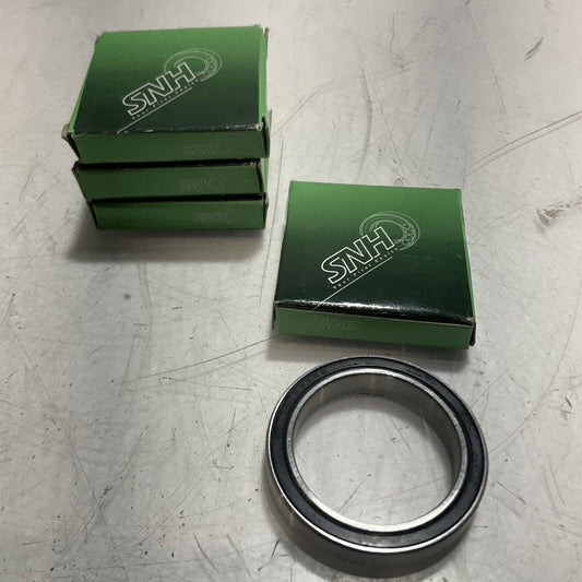 SNH  S618072RS RADIAL BALL BEARINGS  LOT OF 4 E3G