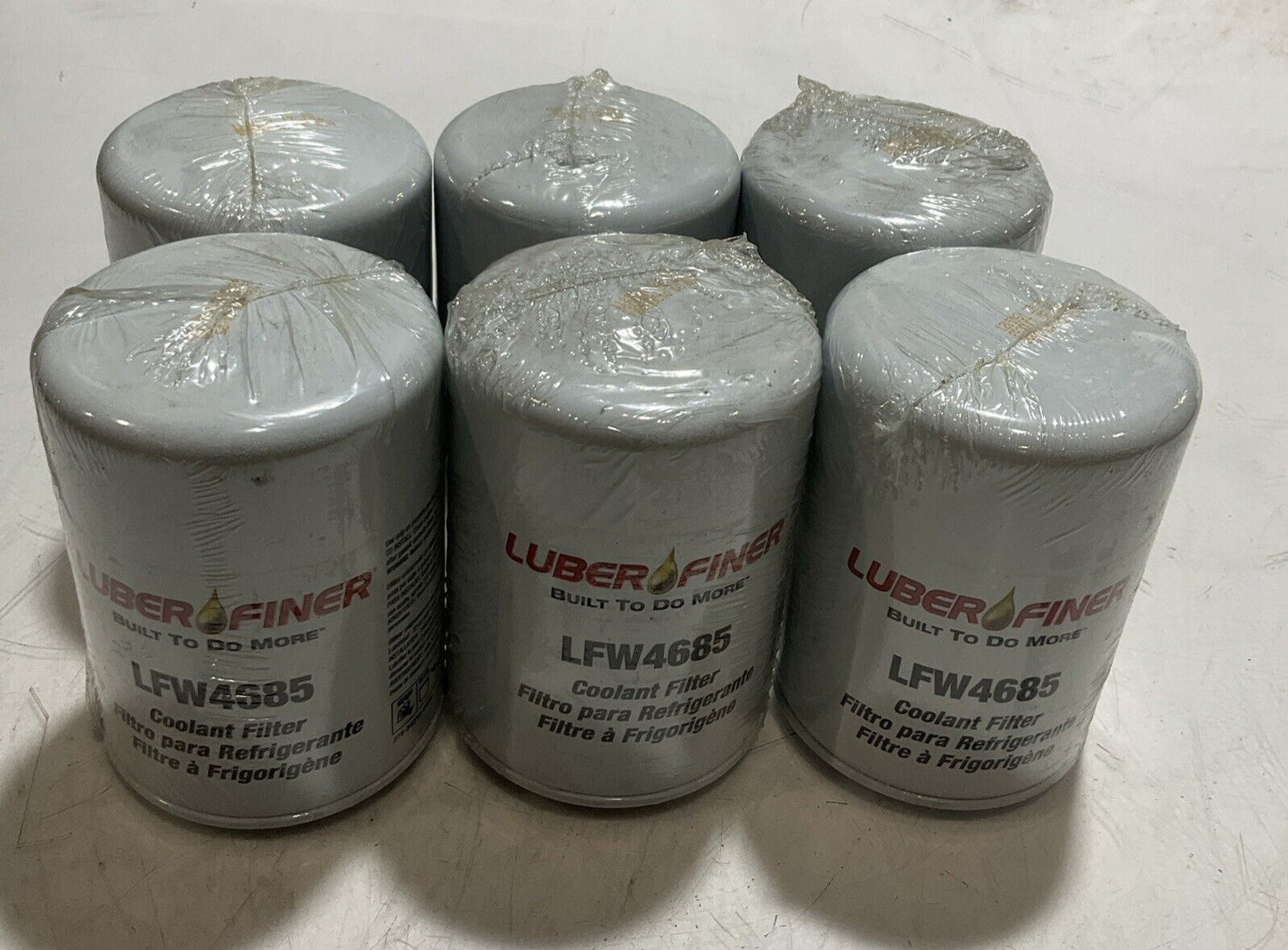 LUBER FINER LFW4685 ENGINE COOLANT FILTER  LOT OF 6  E3G