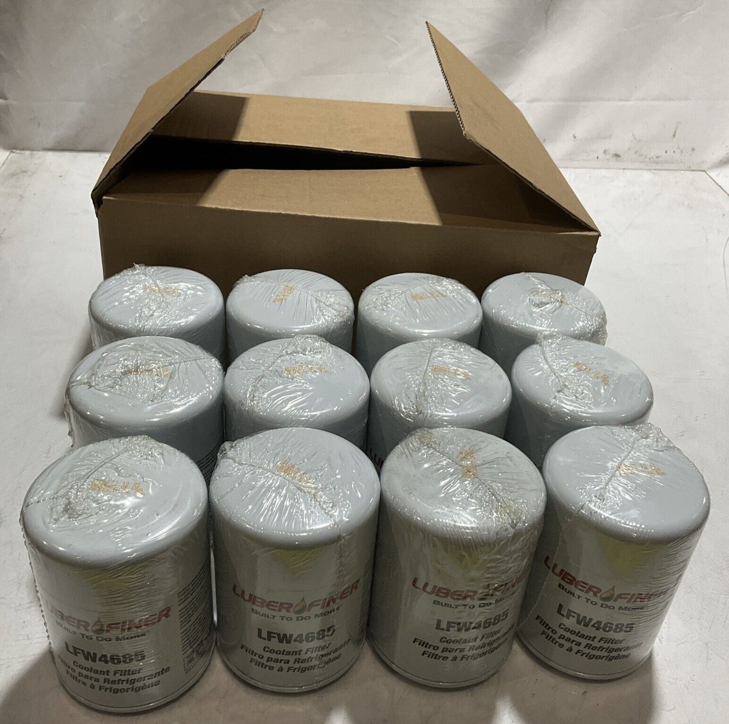 LUBER FINE  LFW4685  ENGINE COOLANT  FILTER  LOT OF 12 E3G