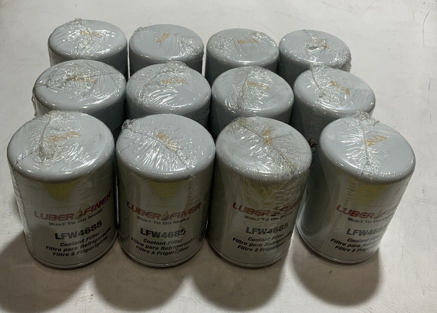 LUBER FINE  LFW4685  ENGINE COOLANT  FILTER  LOT OF 12 E3G