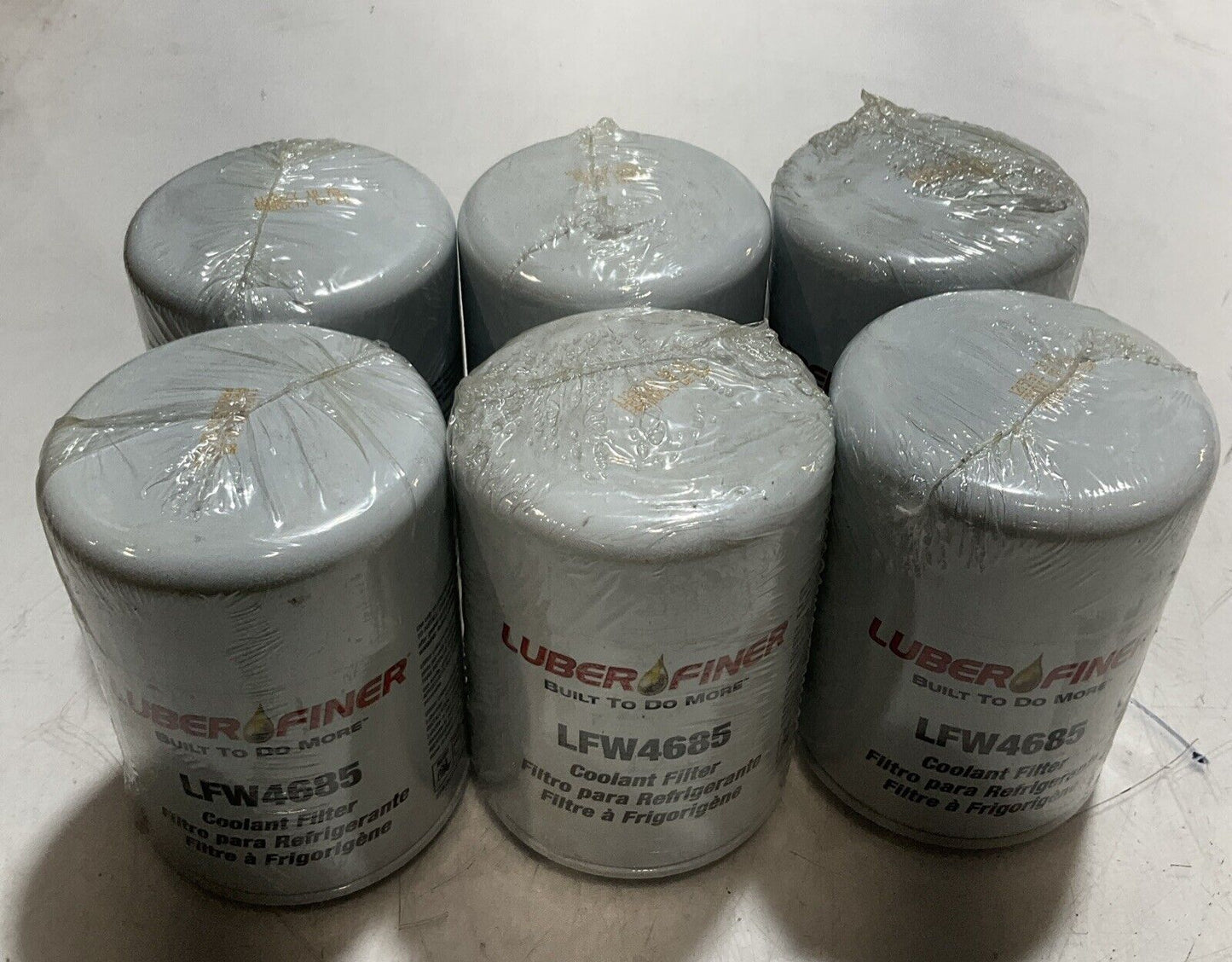 LUBER FINER LFW4685 ENGINE COOLANT FILTER  LOT OF 6  E3G