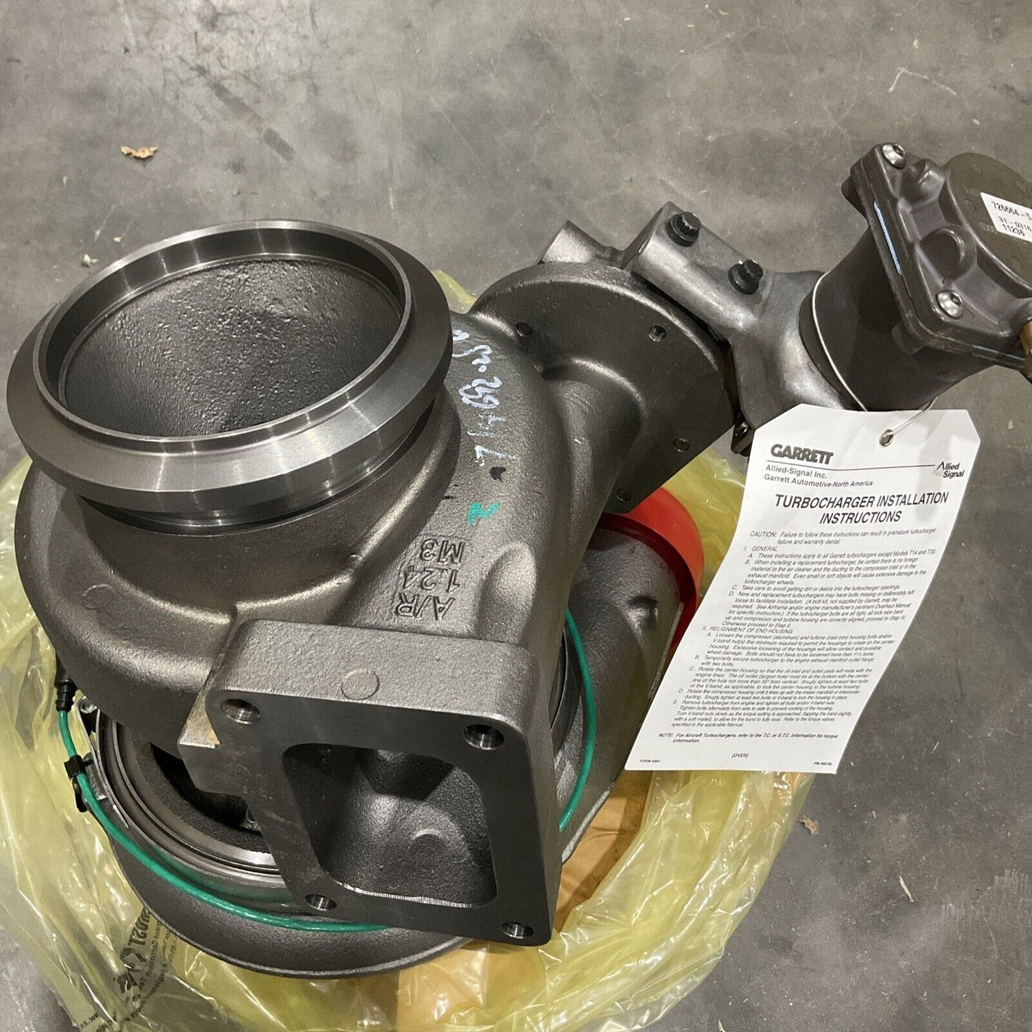 GARRETT  23535314 TURBOCHARGER  DETROIT DIESEL E3G