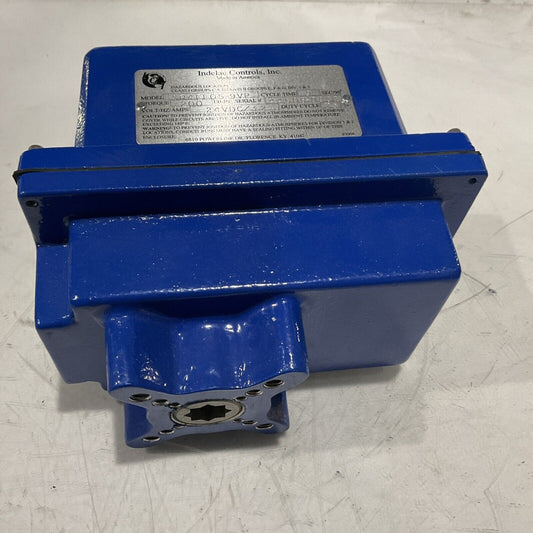 INDELAC CONTROLS  SR4EF05-9VP 24VDC ACTUATOR TURQUE 9SEC/90 CYCLE TIME  E3G