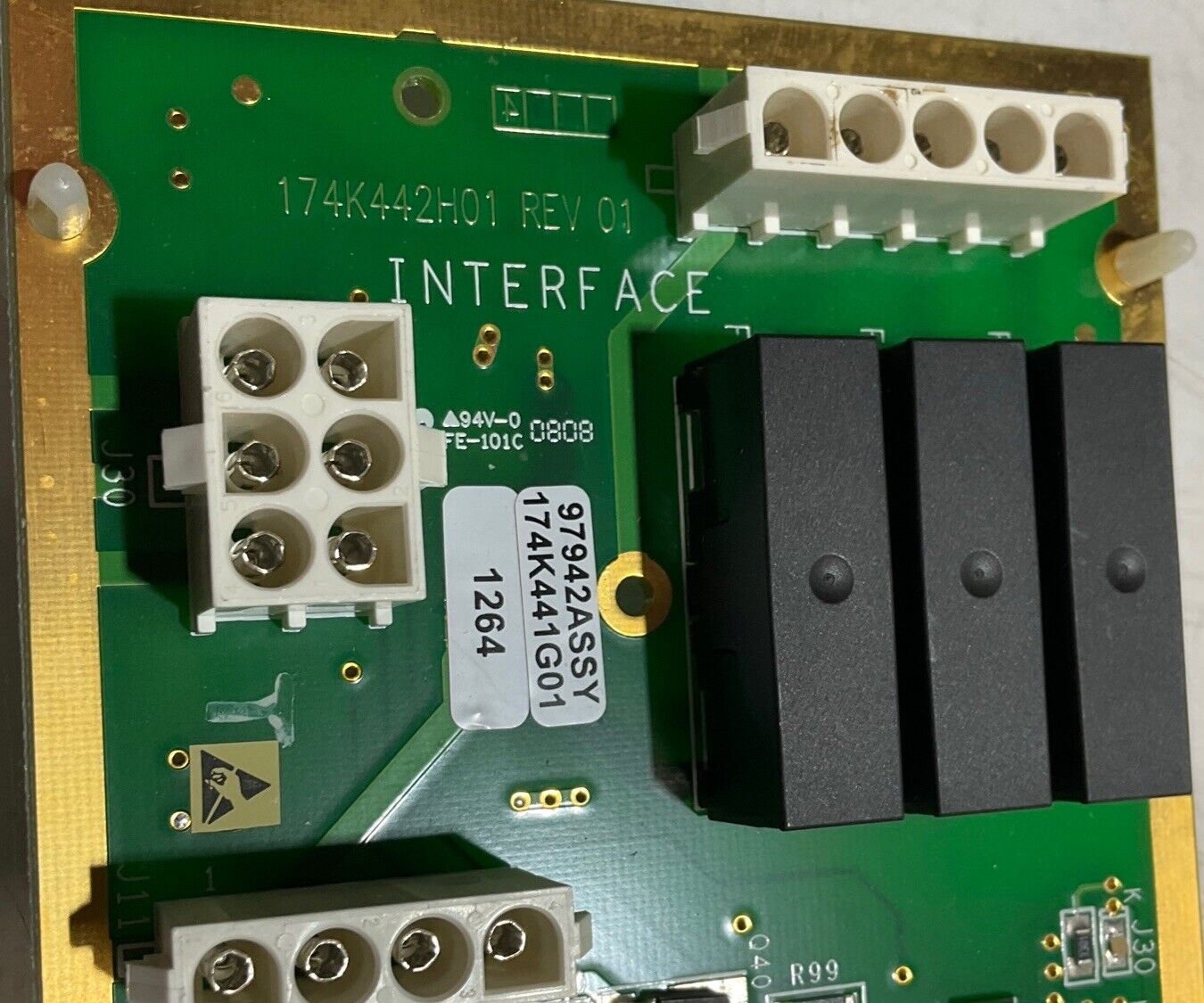 INTERFACE  174K442H01  CIRCUIT BOARD  U3S