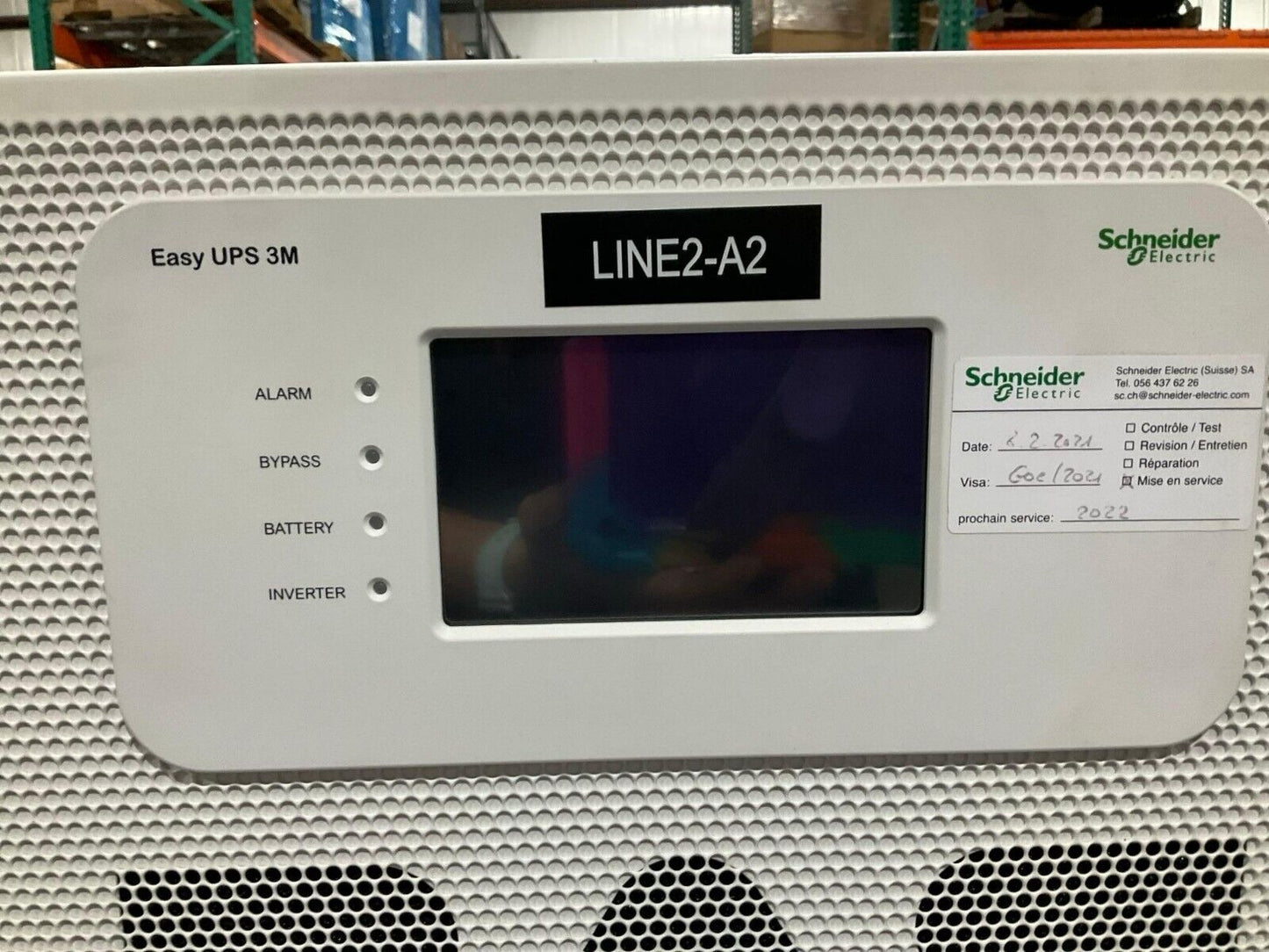 SCHNEIDER ELECTRIC EASY UPS 3M POWER CABINET MODEL E3MUPS100KH