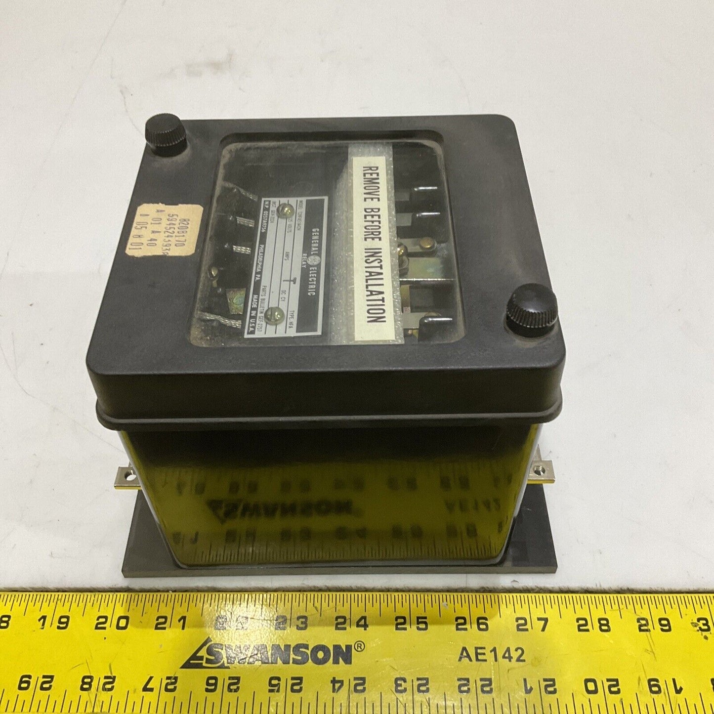 GENERAL ELECTRIC 12HFA51A42H RELAY 120 V HFA GEF-2757 GEH-2024 0257A9756 373