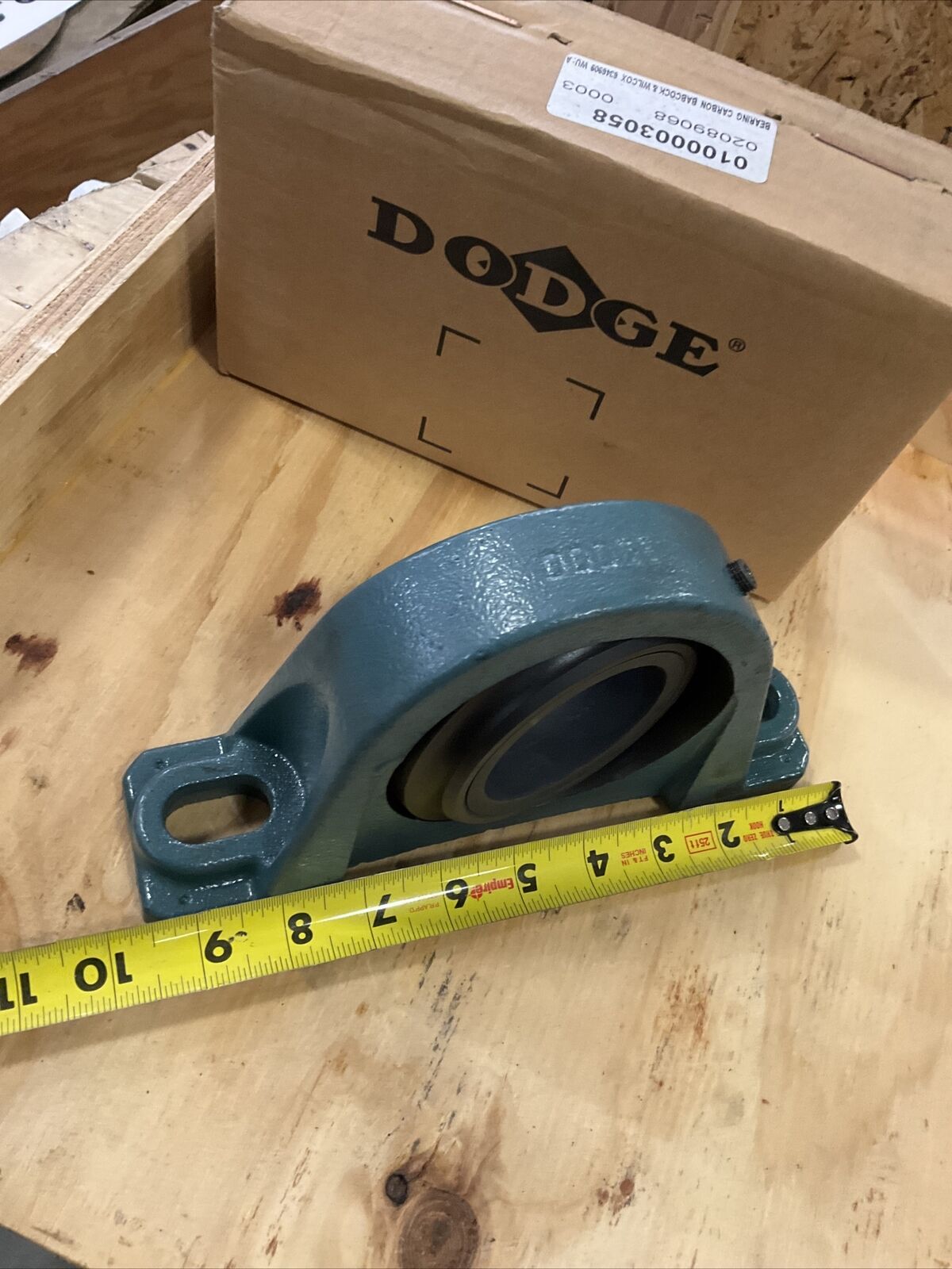 DODGE P2B-LT7-208 CARBON BEARING PILLOW BLOCK 2 FLANGE MOUNT 2-1/2" R1013-17 373