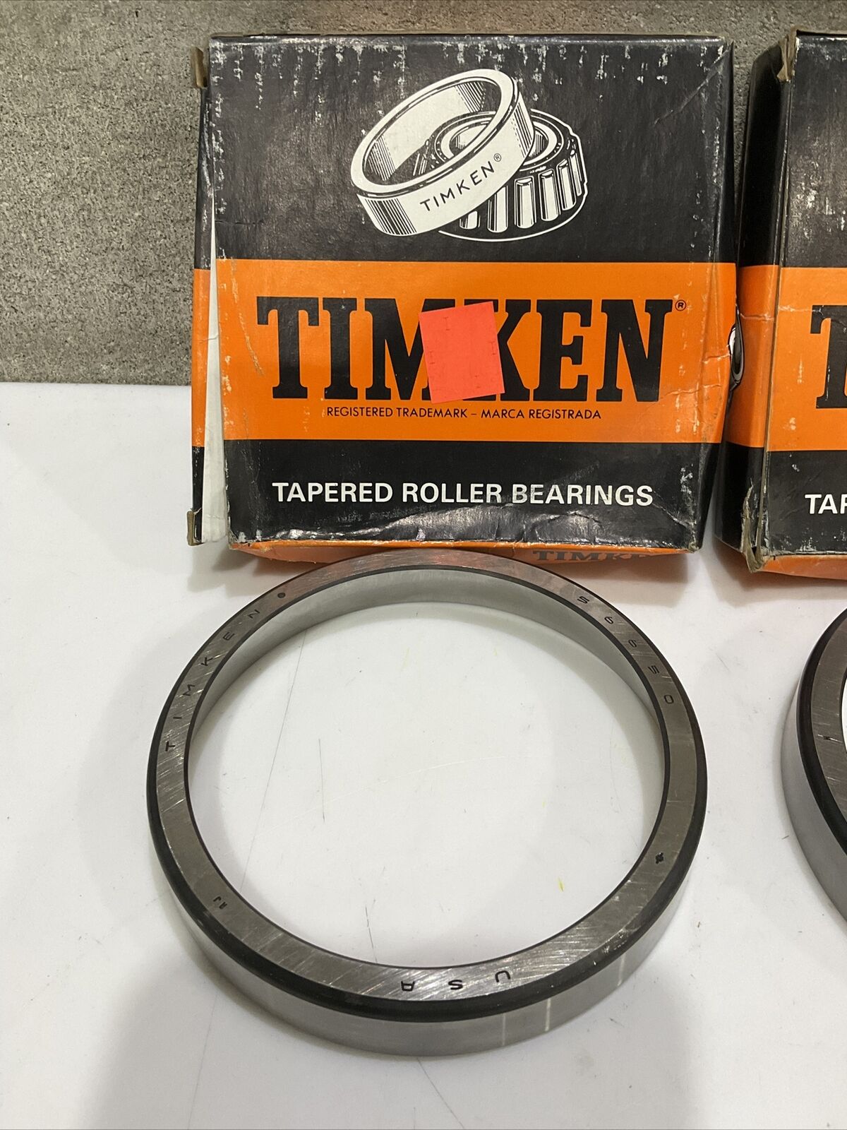 TIMKEN 56650 TAPERED ROLLER BEARINGS LOT OF 2 373