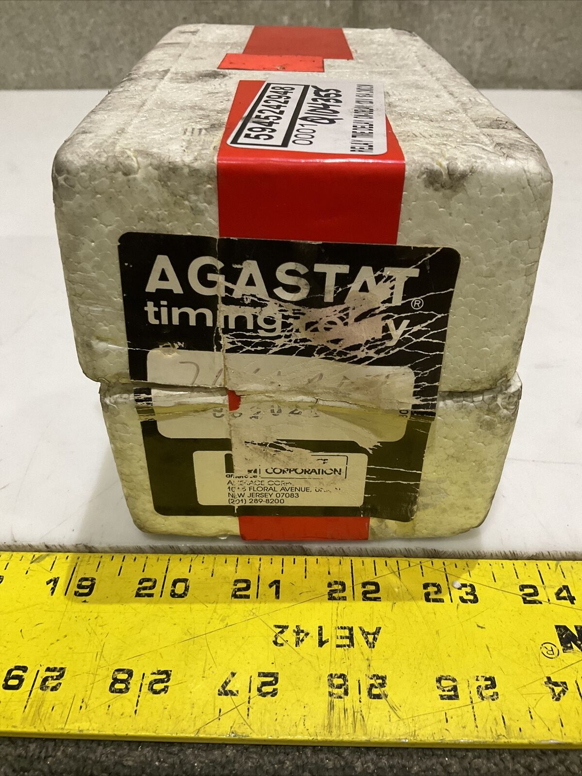 AGASTAT 7012ADT TIMING RELAY 120V 60 HZ 5-50 SEC  476