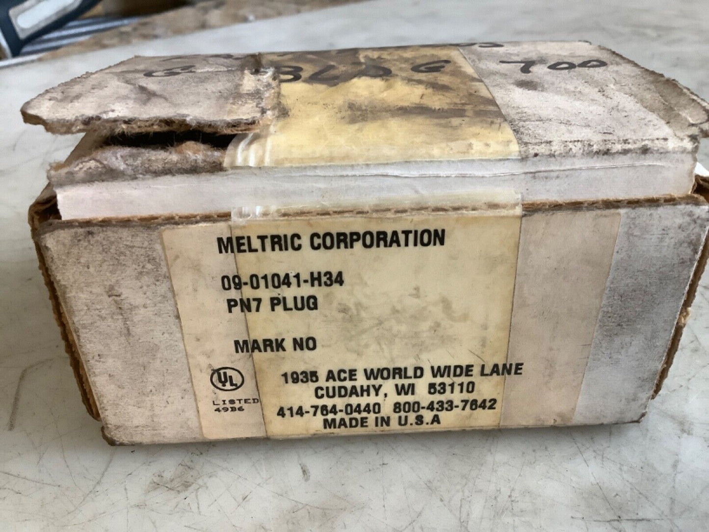 MELTRIC 09-01041-H34 PN7 PLUG 444