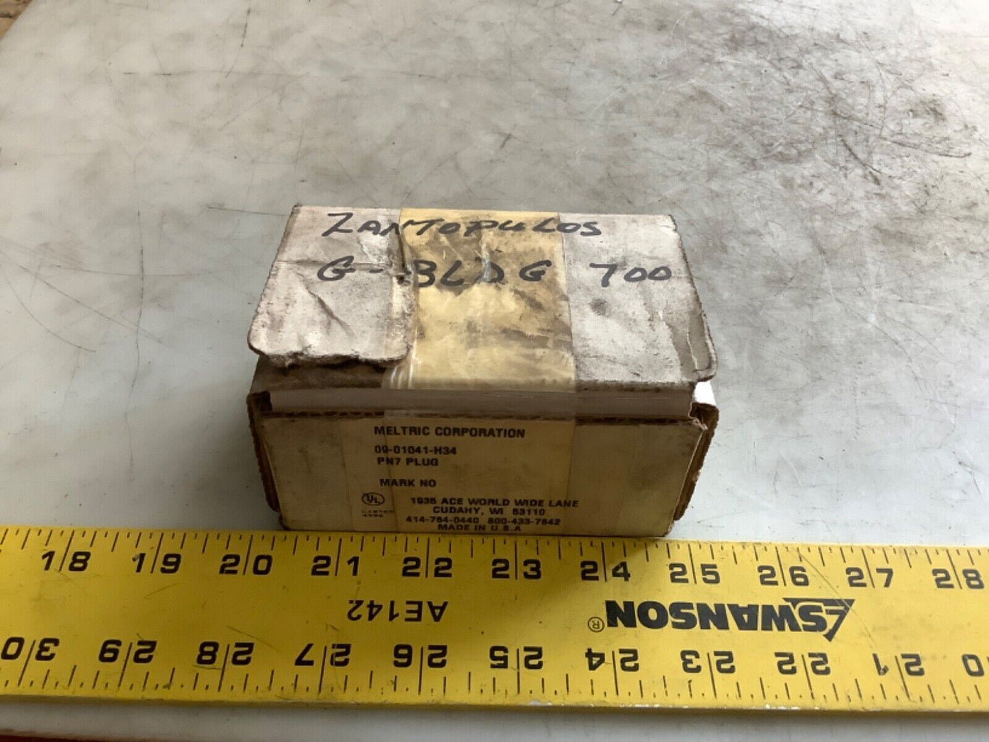 MELTRIC 09-01041-H34 PN7 PLUG 444