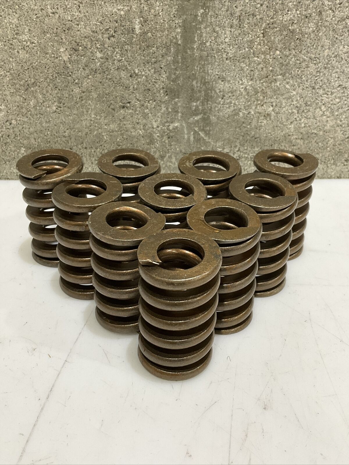 DIAMOND POWER 109079 AIRLOCK COMPRESSION SPRING COIL 1-1/4” X 5/8” LOT OF 10 373