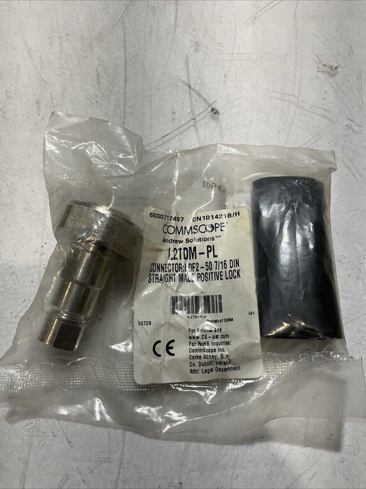 ANDREW  COMMSCOPE L2TDM-PL  7/16 DIN STRAIGHT MALE POSITIVE LOCK  U3S