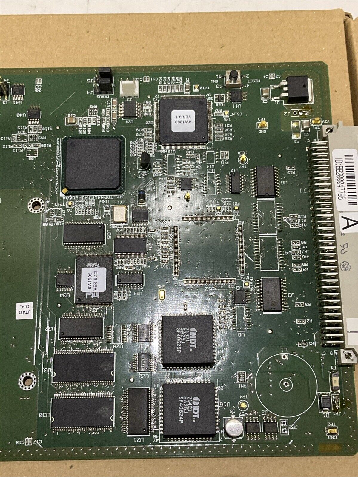 RAD MVG SW MP-2100M-MVG/SW SW1890 VER:3.0 POWER MODULE MP-VID/ETUB REV 0.0 T6Y