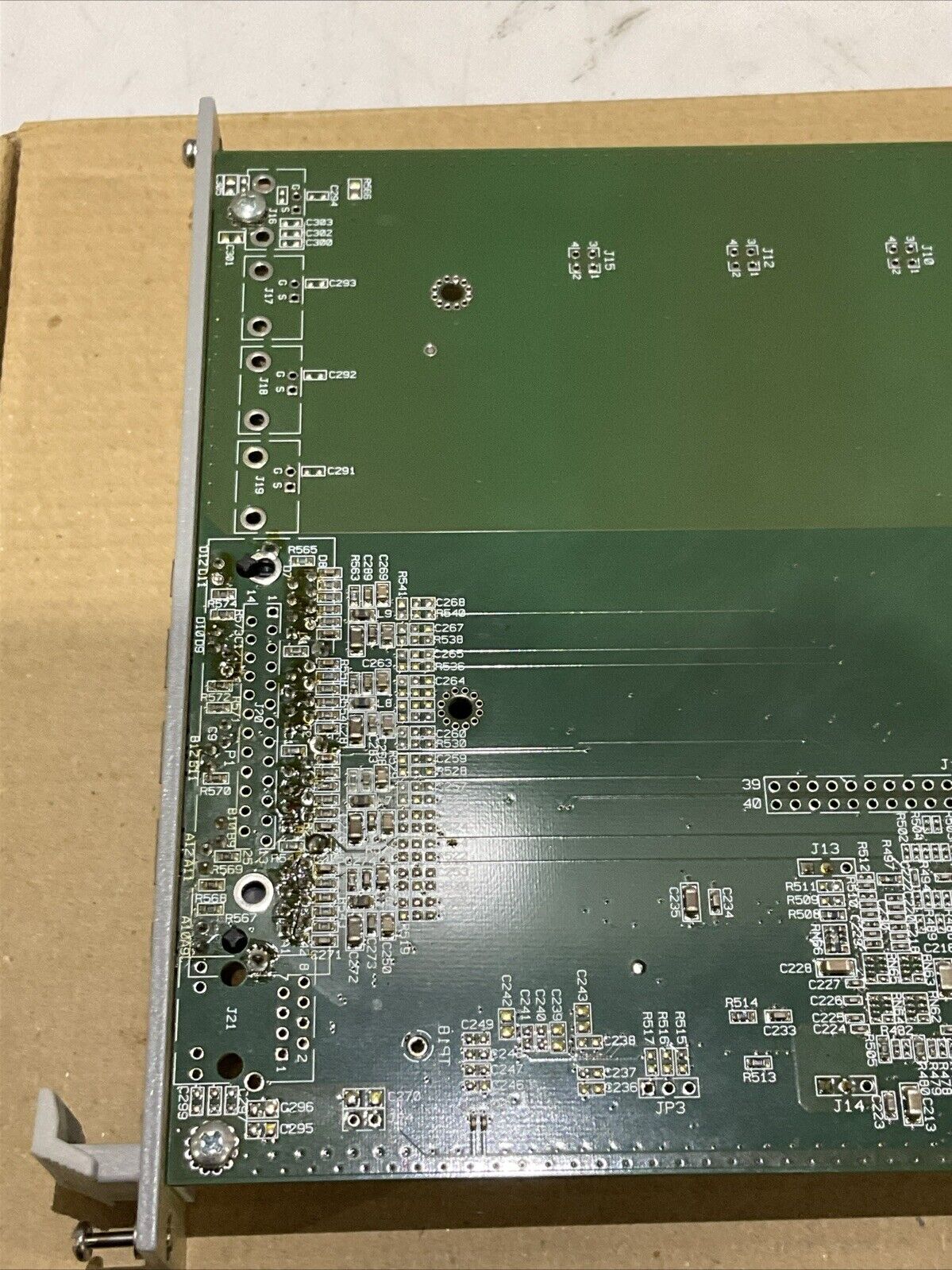 RAD MVG SW MP-2100M-MVG/SW SW1890 VER:3.0 POWER MODULE MP-VID/ETUB REV 0.0 T6Y