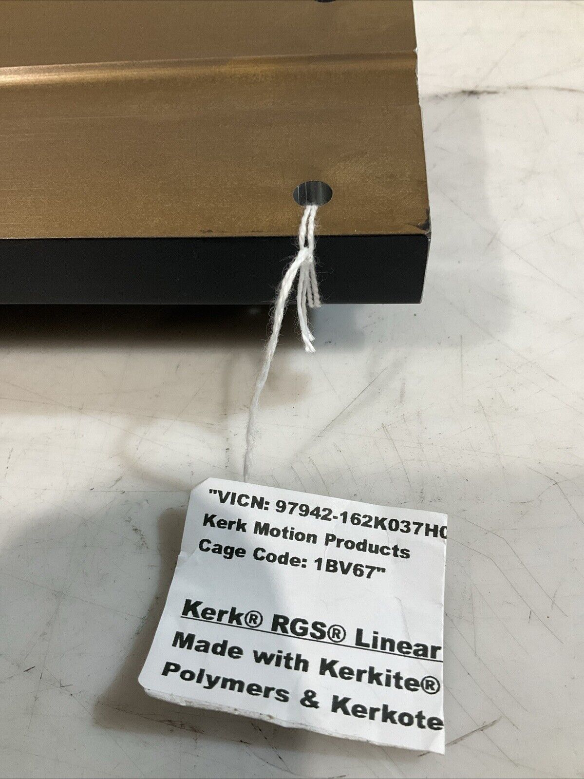 KERK  RGSWRM10-8050TX25  SLIDE LINER LEAD SCREW ASSY U3S
