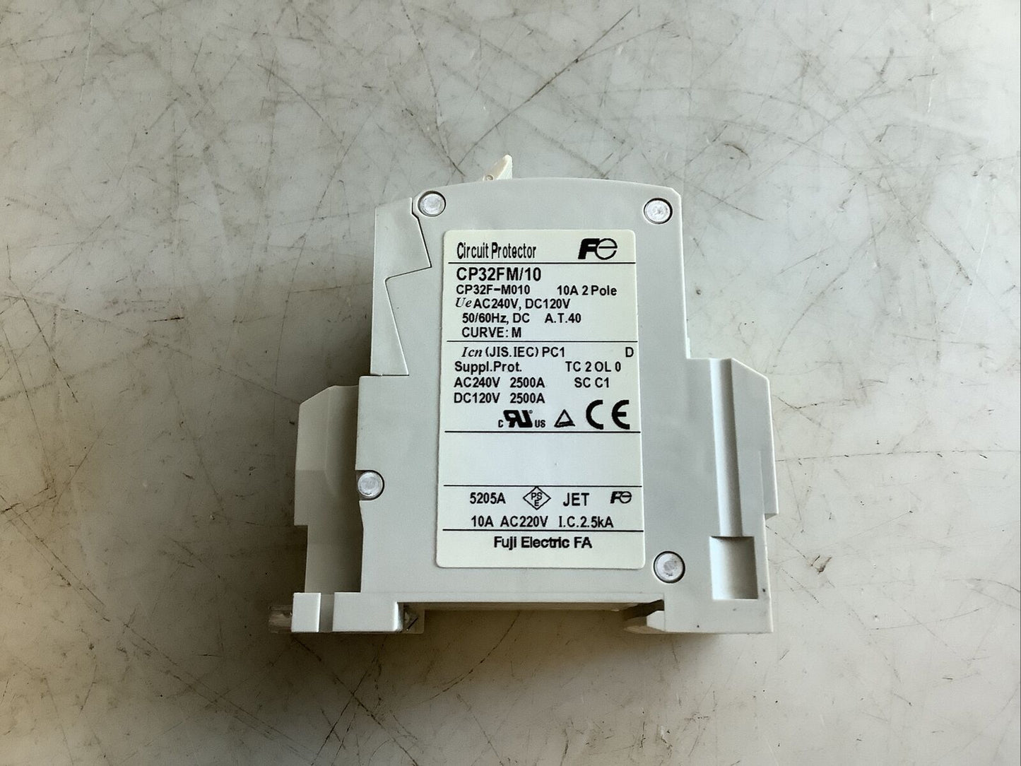 FUJI ELECTRIC CP32FM/10 CIRCUIT PROTECTOR HHH
