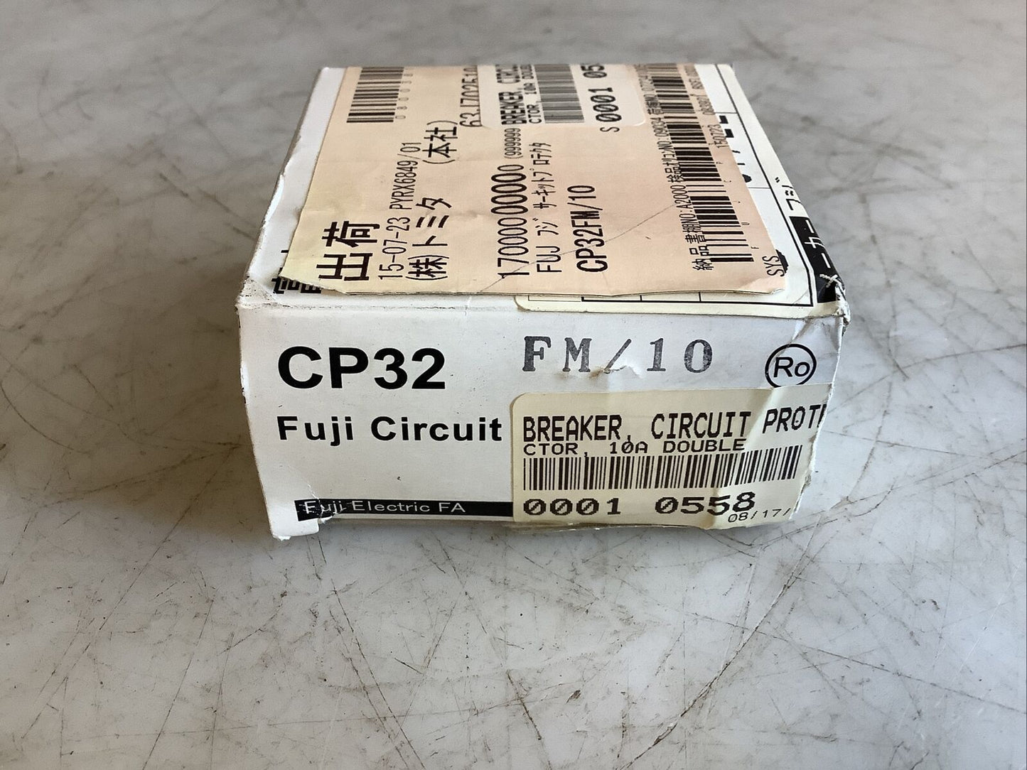 FUJI ELECTRIC CP32FM/10 CIRCUIT PROTECTOR HHH