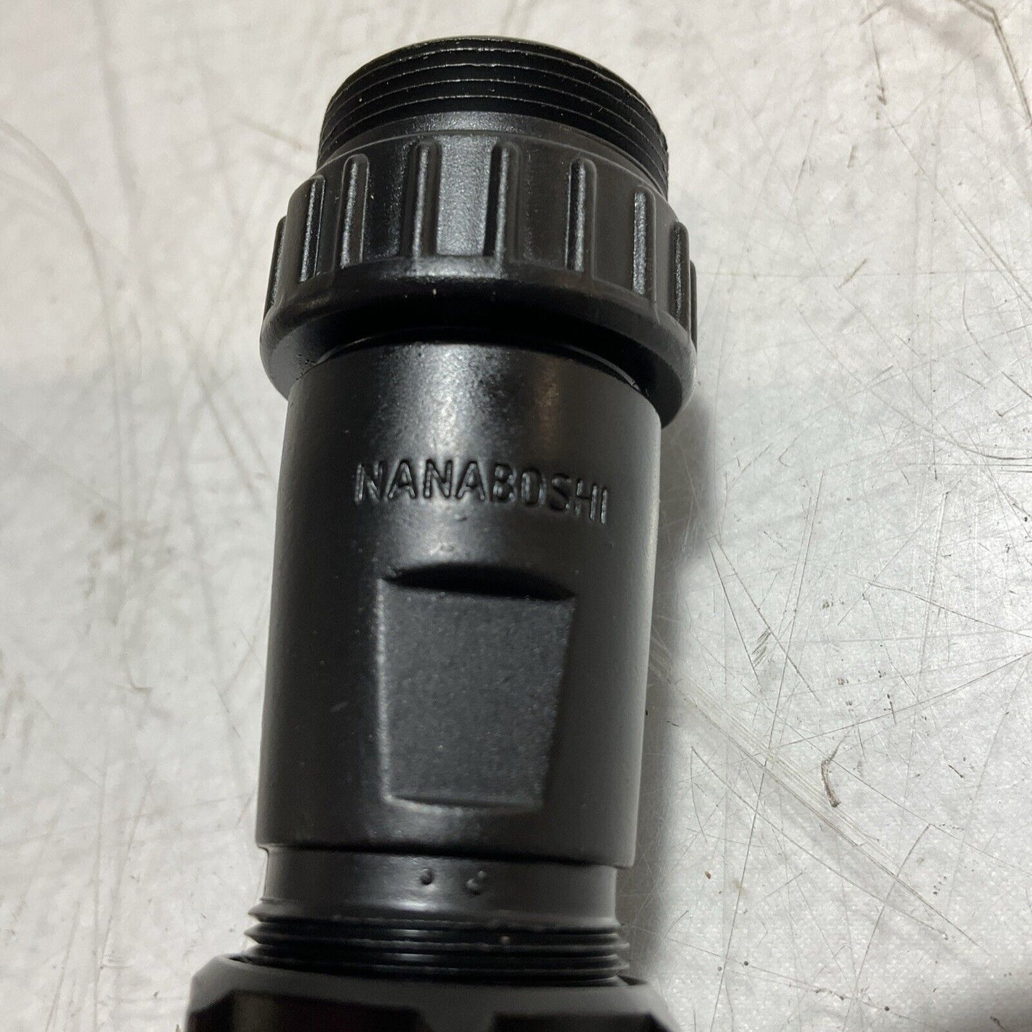 NANABOSHI  NJW-207-ADM8  WATERPROOF PLUG 7 POLE  10A - 250V  LOT OF 2  U3S