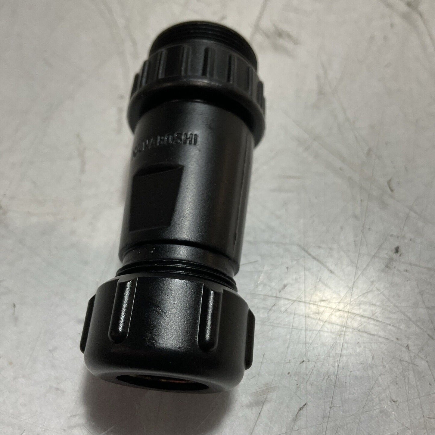 NANABOSHI  NJW-207-ADM8  WATERPROOF PLUG 7 POLE  10A - 250V  LOT OF 2  U3S