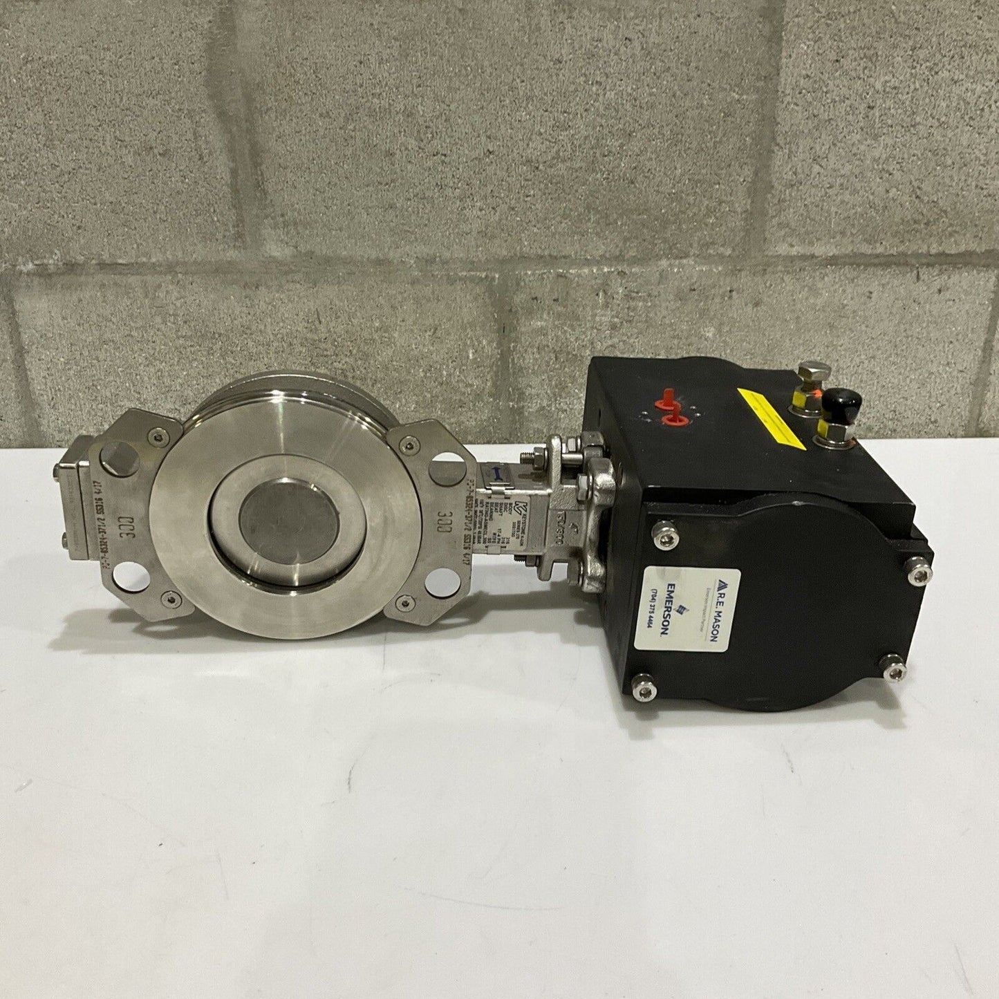 KEYSTONE K-LOK 36-37 4" BUTTERFLY VALVE 1000008573 / F98U-020 ACUTUATOR 678