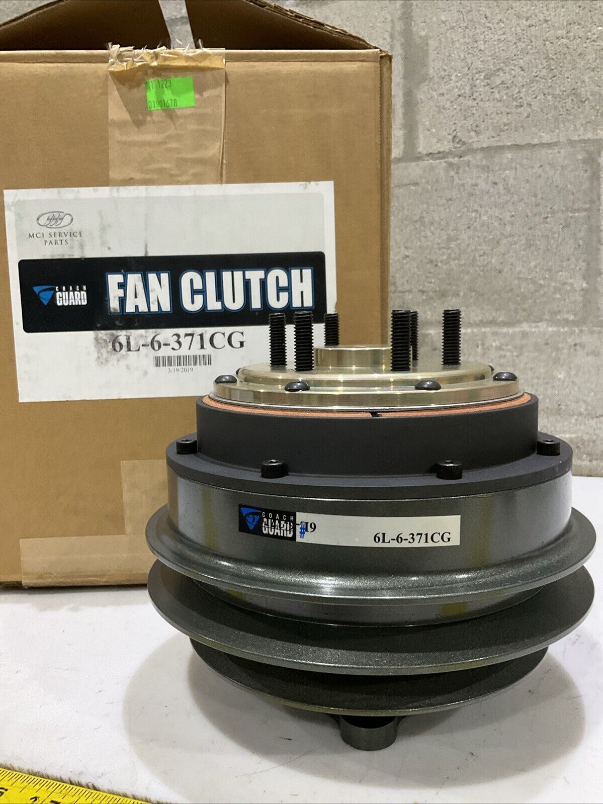 MCI COACH GUARD 6L-6-371CG FAN CLUTCH ECH