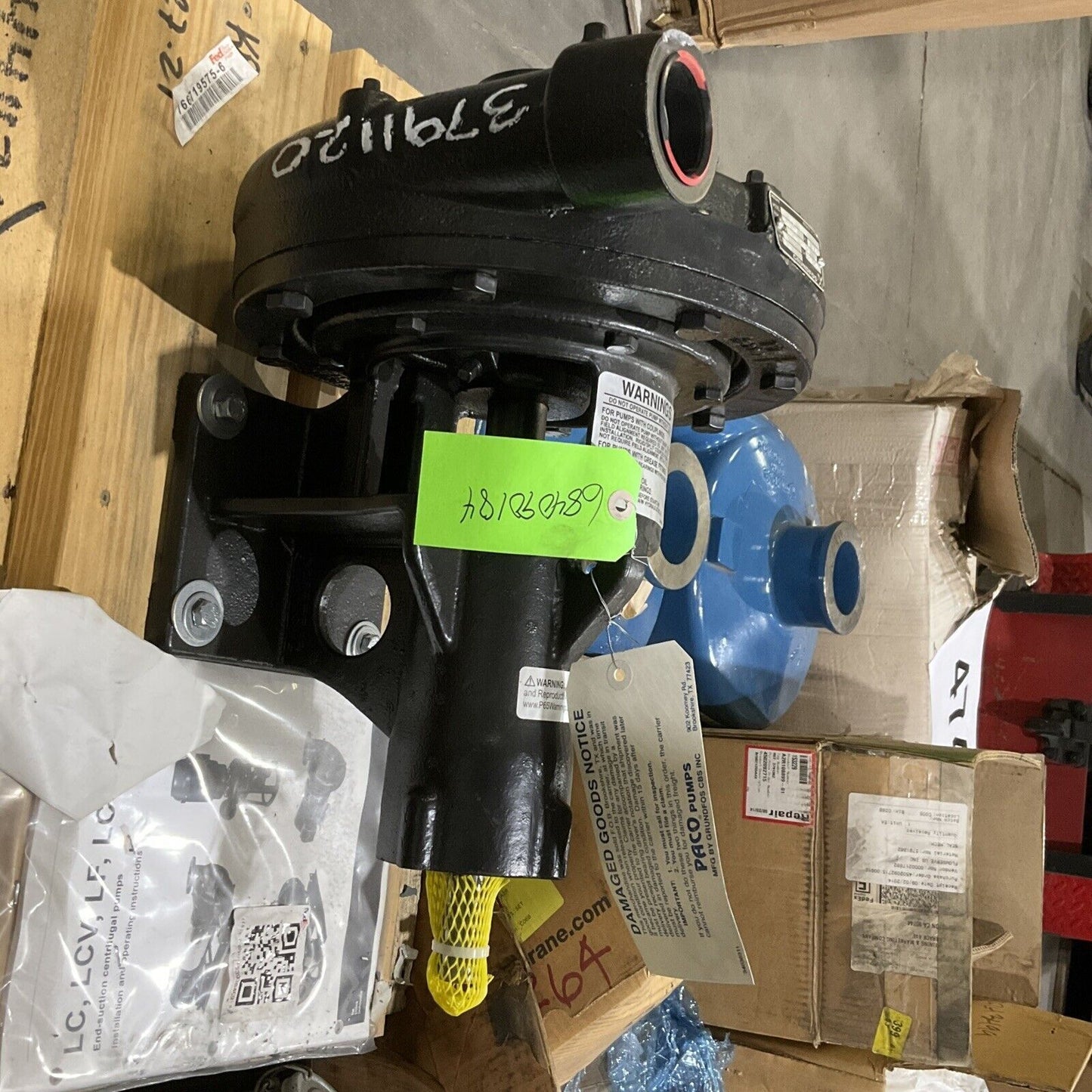 GRUNDFOS 11-15951-133P01 92651469 END SUCTION CENTRIFUGAL PUMP 474