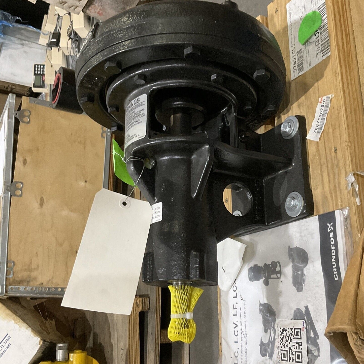 GRUNDFOS 11-15951-133P01 92651469 END SUCTION CENTRIFUGAL PUMP 474