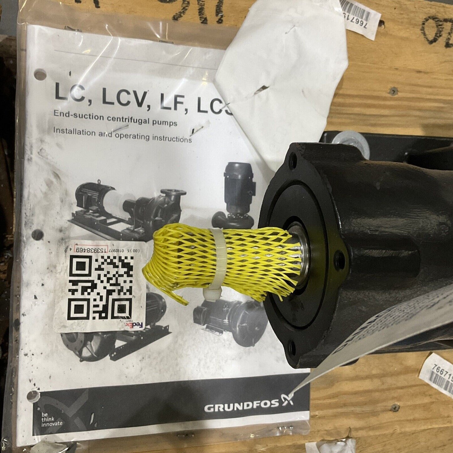 GRUNDFOS 11-15951-133P01 92651469 END SUCTION CENTRIFUGAL PUMP 474