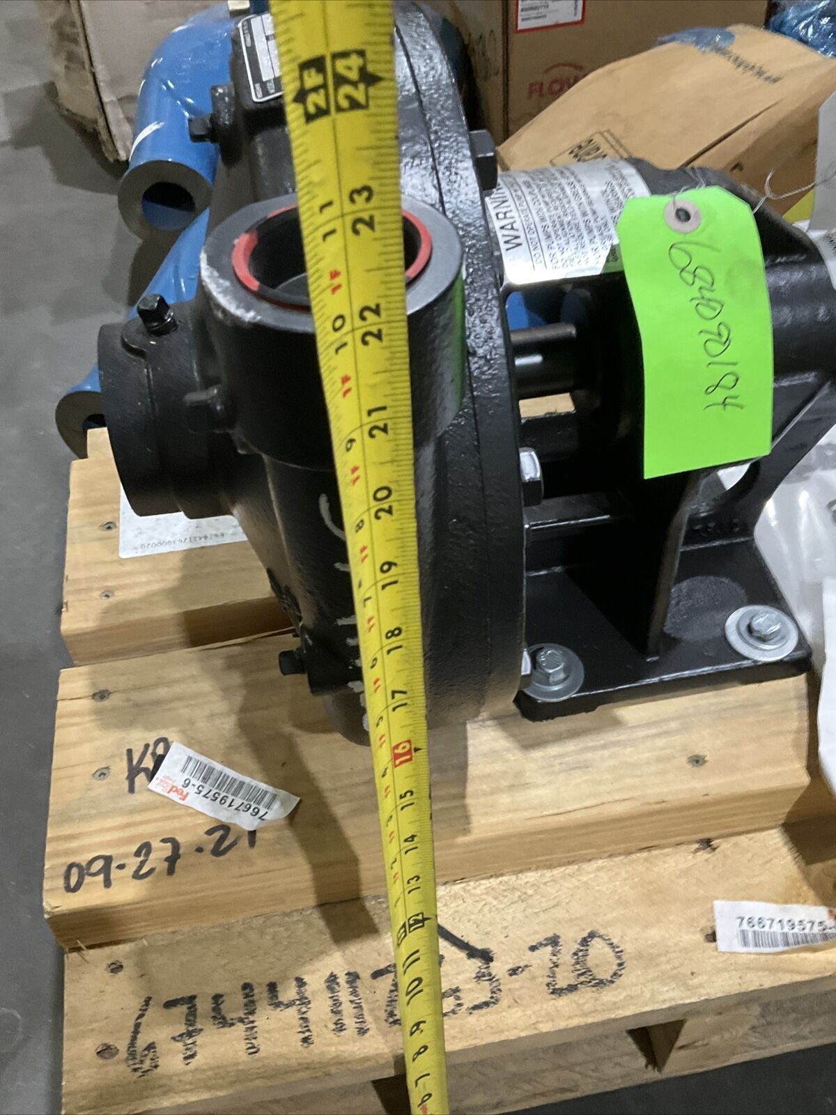 GRUNDFOS 11-15951-133P01 92651469 END SUCTION CENTRIFUGAL PUMP 474
