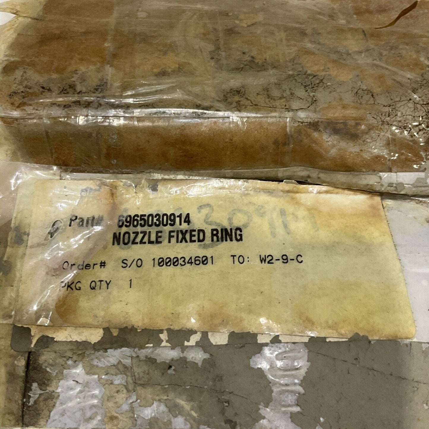 ROTOFLOW CORP 6965030914 1670-D37 NOZZLE FIXED RING 678