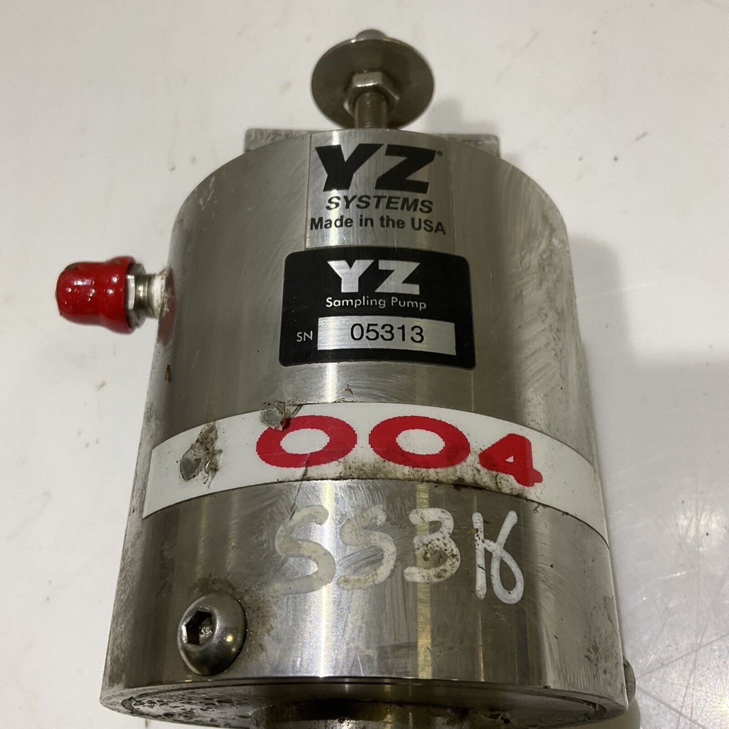 YZ SYSTEMS 05313 004 PLUNGER DIAMETER SAMPLING PUMP 1/2 IN 678