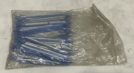 BRADY BLUE NUMBERS LOT OF 60 WIRE MARKERS 476