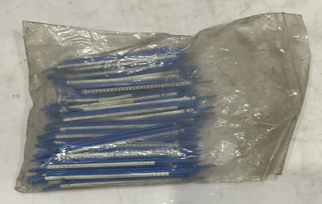 BRADY BLUE NUMBERS LOT OF 60 WIRE MARKERS 476