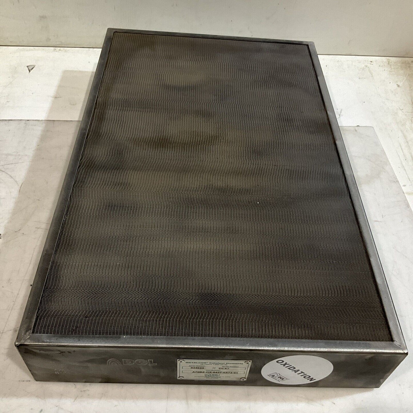 METALCOR DCL A70BZ-OX—0427-OX73-01 OXIDATION CATALYST ELEMENT DCX7 ASSEMBLY  K9S