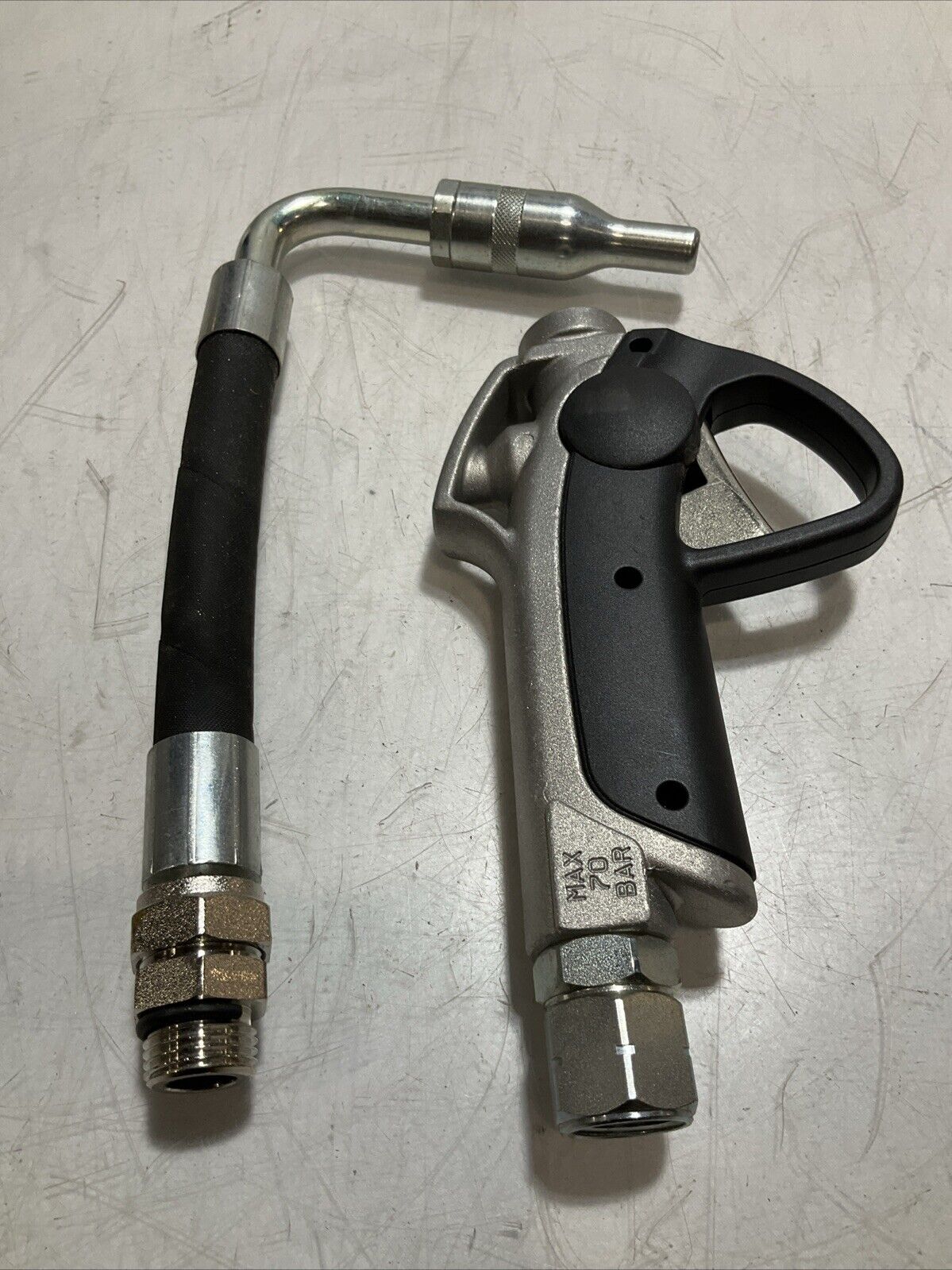 LINCOLN 758F  OIL CONTROL VALVE  WITH  FLEXIBLE EXTENSION  U3S