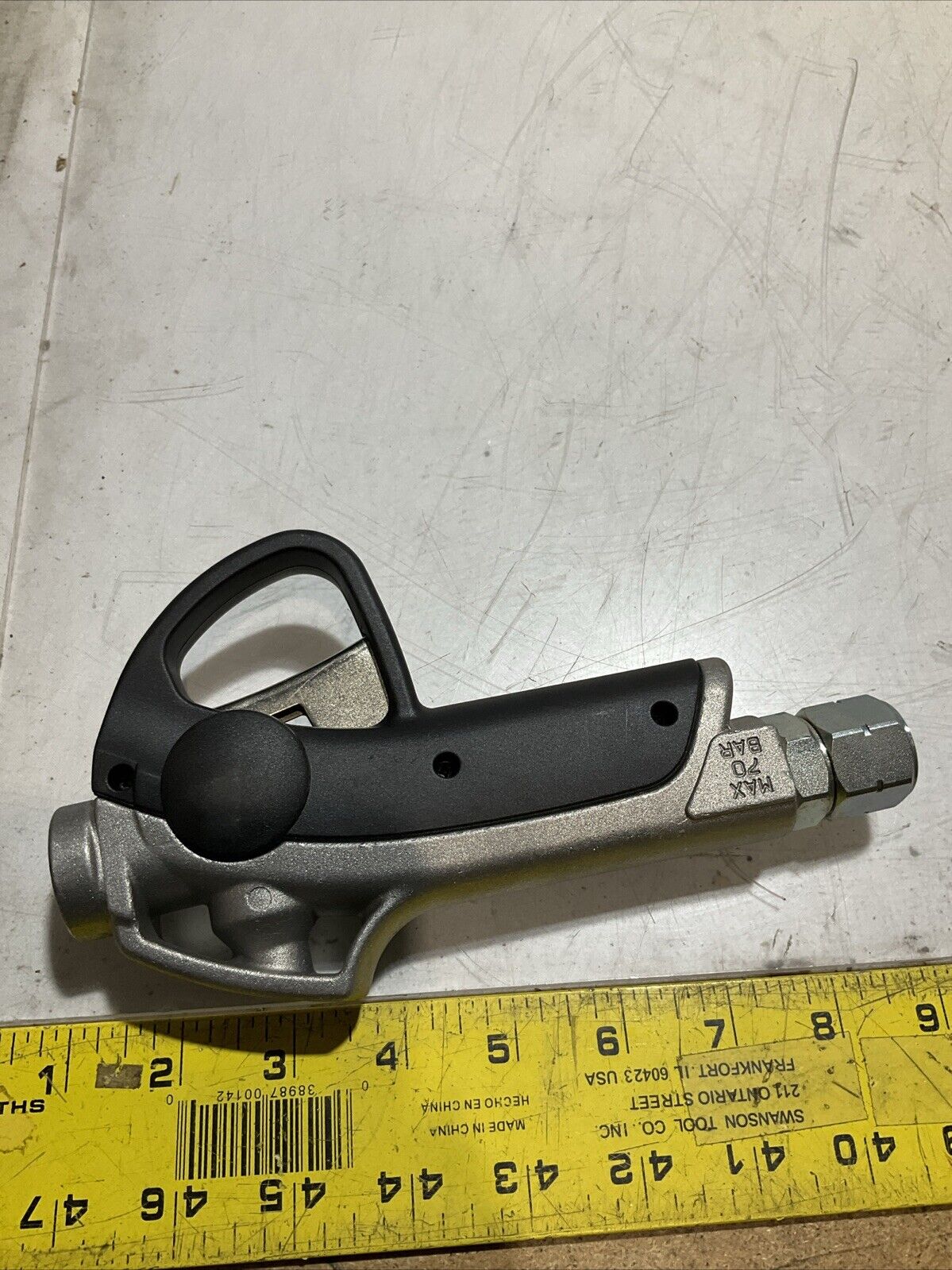 LINCOLN 758F  OIL CONTROL VALVE  WITH  FLEXIBLE EXTENSION  U3S