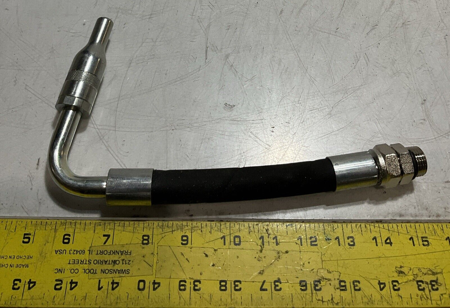 LINCOLN 758F  OIL CONTROL VALVE  WITH  FLEXIBLE EXTENSION  U3S