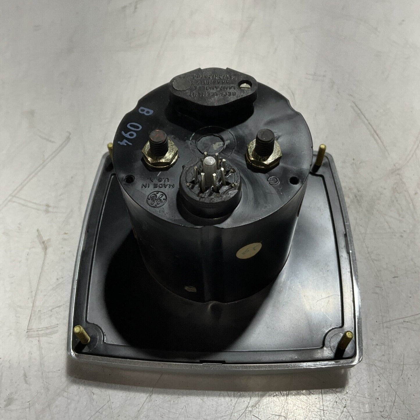 GE GENERAL  ELECTRIC  50-195414LSRL  SERIES 195 A-C AMPERES  0-200AMPS  A.C  U3S