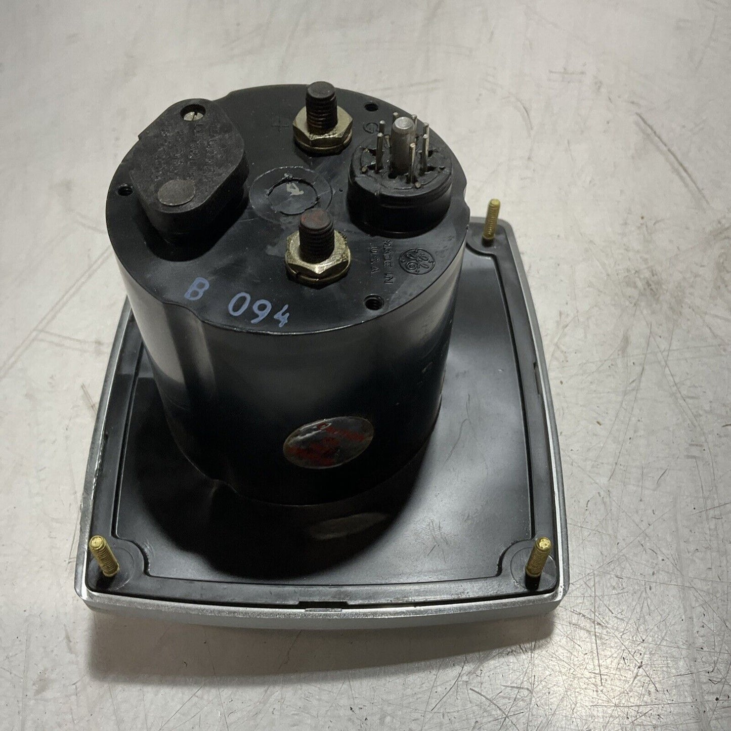 GE GENERAL  ELECTRIC  50-195414LSRL  SERIES 195 A-C AMPERES  0-200AMPS  A.C  U3S