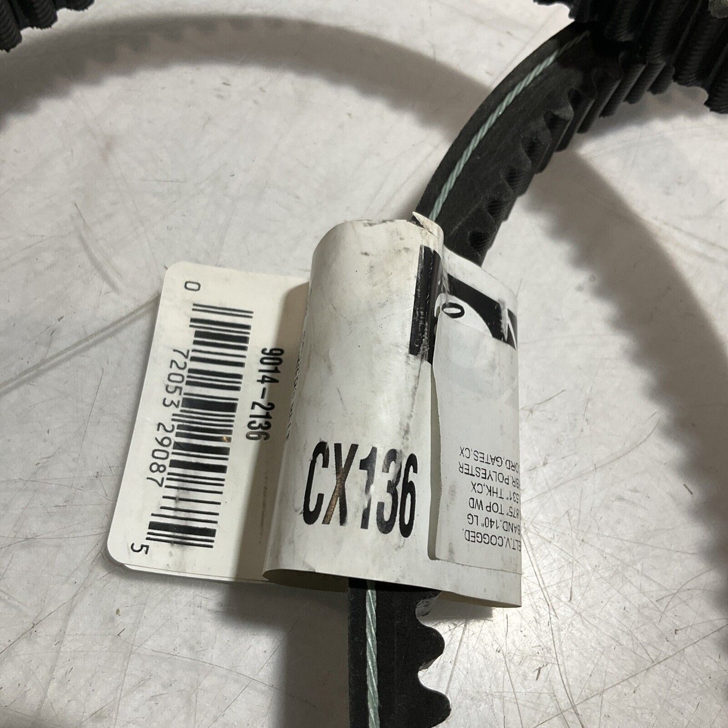 GATES TRI-POWER  CX136  POWER  V BELT K9S