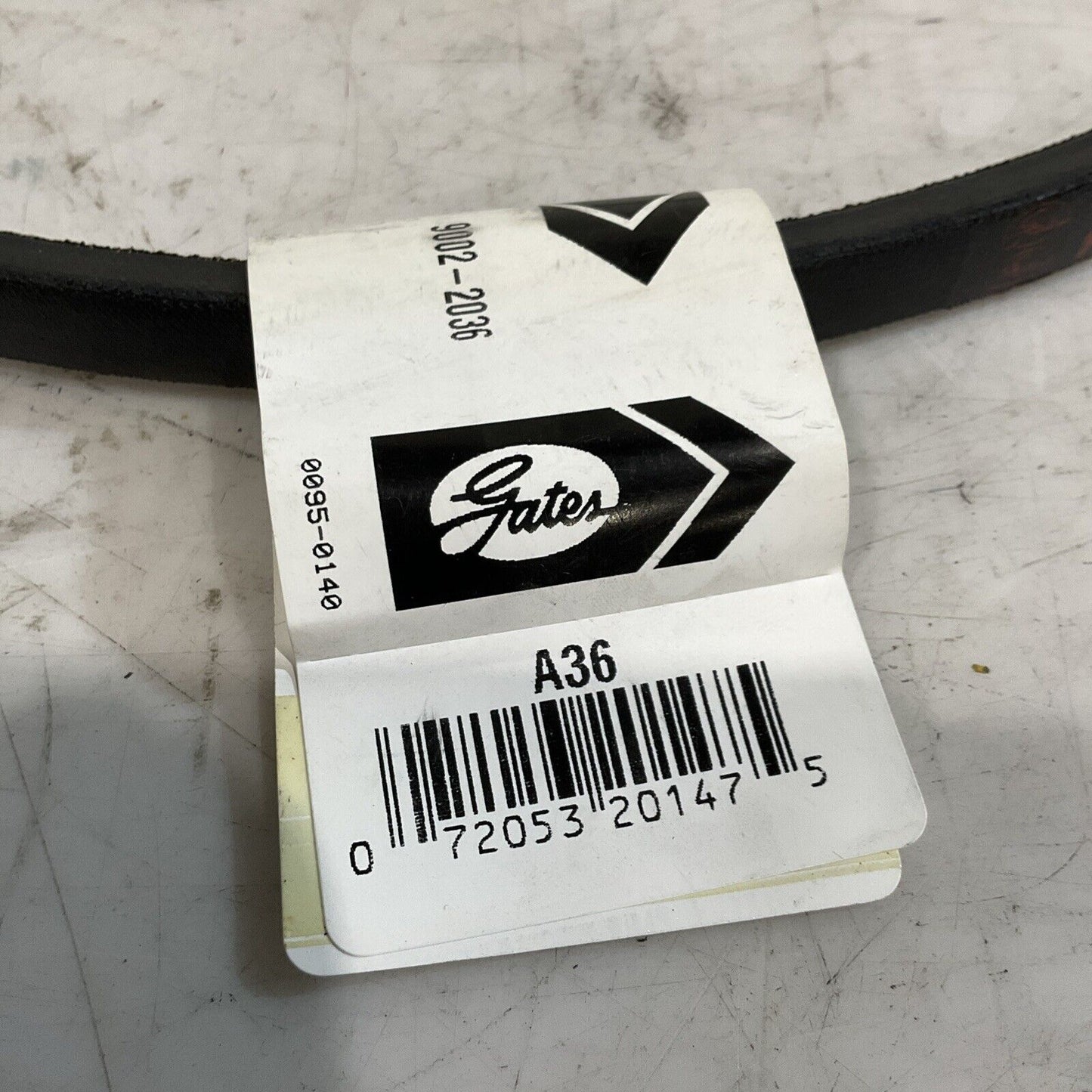 GATES  A36  HI-POWER  BELT  HEAVY DUTY BAND 38” LOT OF 5 K9S