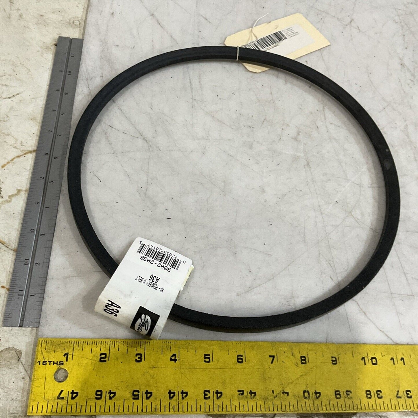 GATES  A36  HI-POWER  BELT  HEAVY DUTY BAND 38” LOT OF 5 K9S