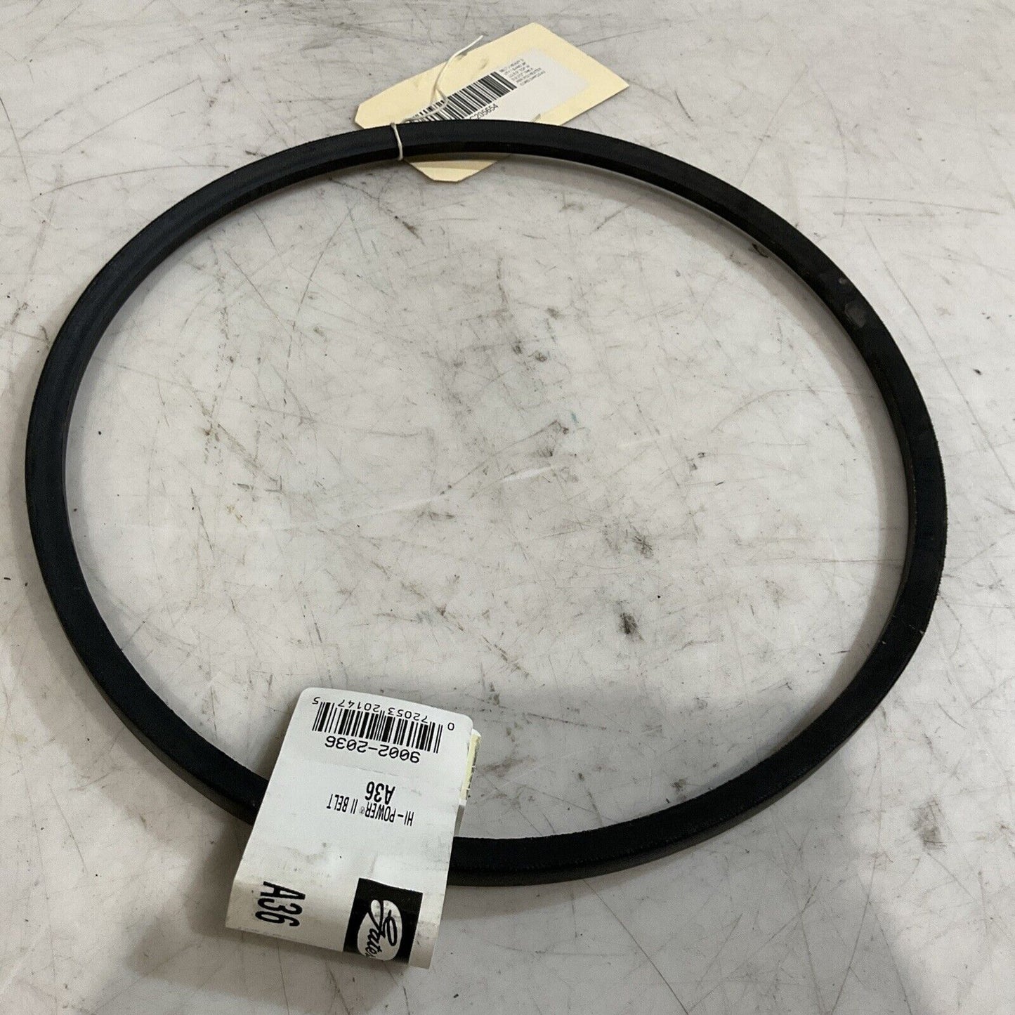 GATES  A36  HI-POWER  BELT  HEAVY DUTY BAND 38” LOT OF 5 K9S