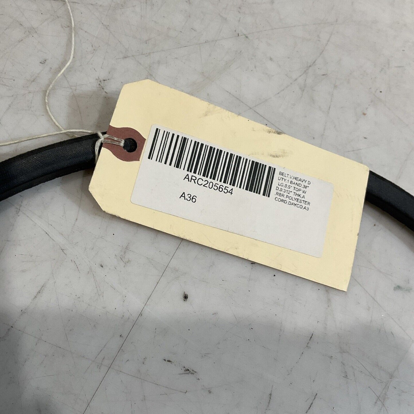 GATES  A36  HI-POWER  BELT  HEAVY DUTY BAND 38” LOT OF 5 K9S