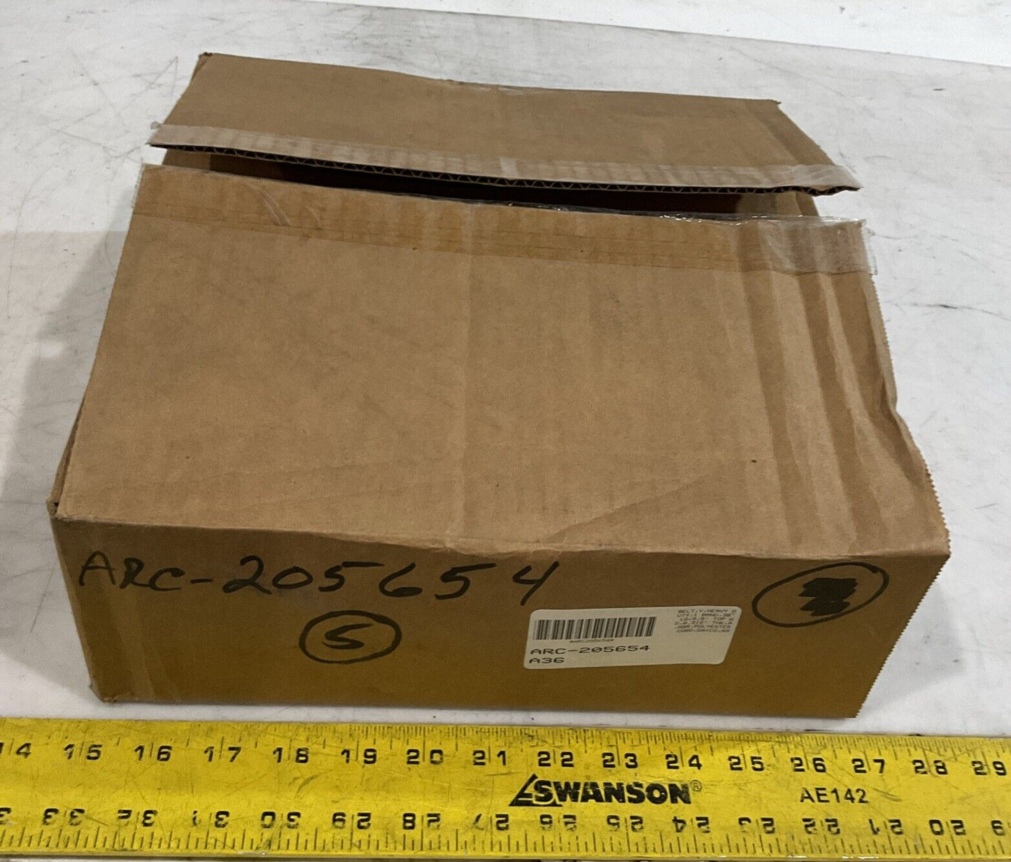 GATES  A36  HI-POWER  BELT  HEAVY DUTY BAND 38” LOT OF 5 K9S