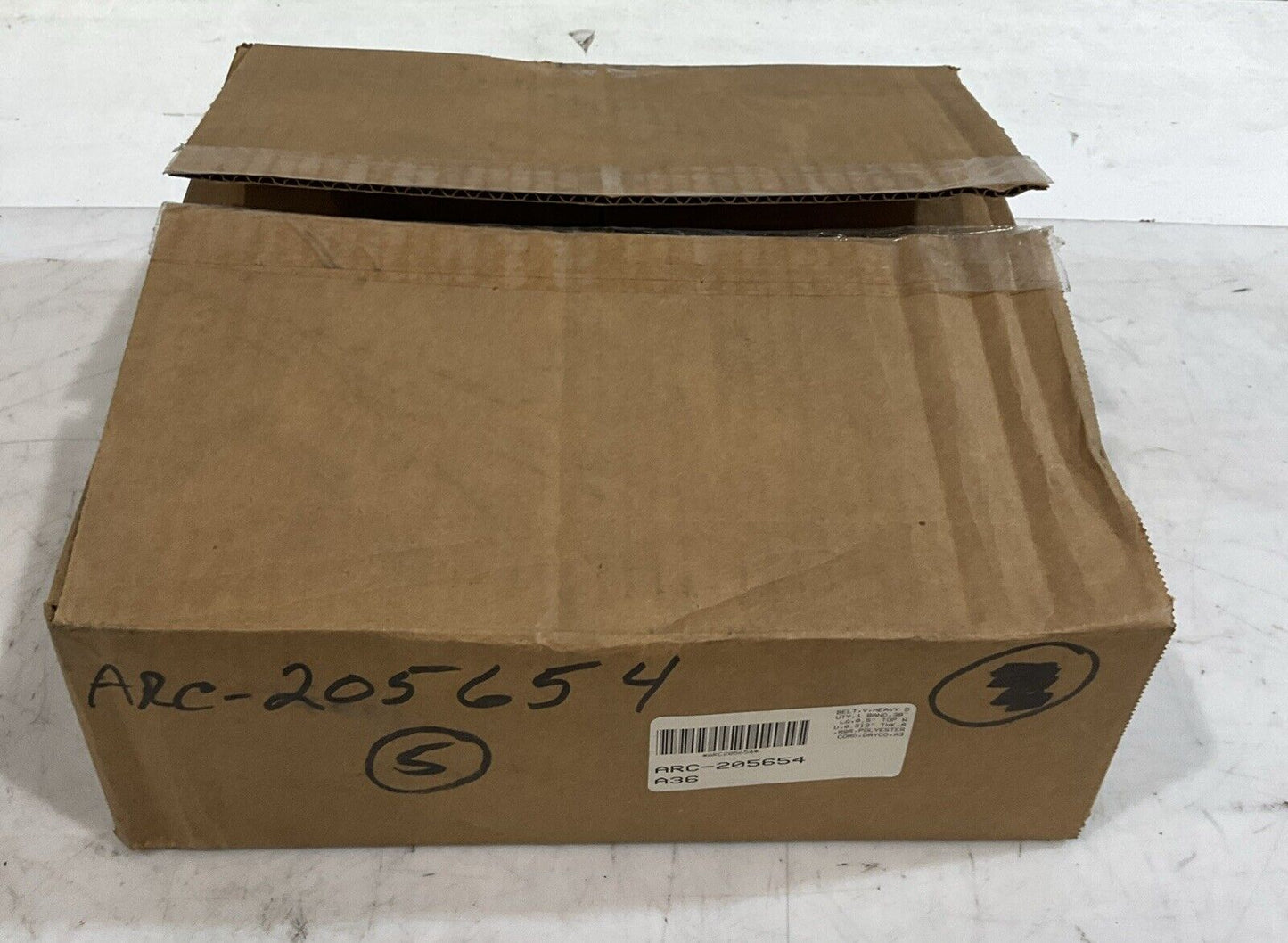 GATES  A36  HI-POWER  BELT  HEAVY DUTY BAND 38” LOT OF 5 K9S